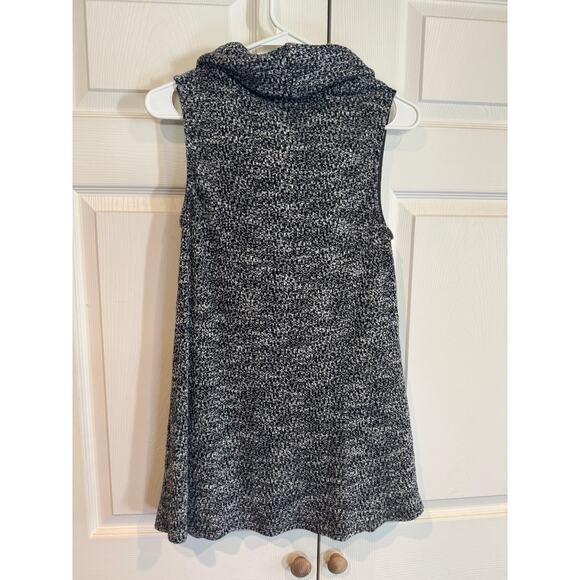 Anthropologie Sleeveless Cowl Neck Knit Tank Top Sleeveless  Gray - Picture 6 of 8